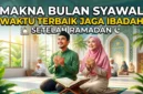 Makna Bulan Syawal: Waktu Terbaik Jaga Ibadah Setelah Ramadan. Ilustrasi Gemini AI
