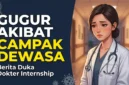 Dokter Internship Meninggal Akibat Campak Dewasa. Ilustrasi Gemini AI