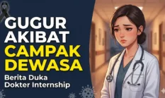 Dokter Internship Meninggal Akibat Campak Dewasa, Waspada Pneumonia