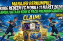 Kode Redeem FC Mobile Berhadiah Jutaan Koin dan Pack Premium Gratis