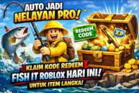 Auto Jadi Nelayan Pro! Klaim Kode Redeem Fish It Roblox Hari Ini untuk Item Langka