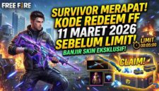 Survivor Merapat! Klaim Kode Redeem FF 11 Maret 2026 Sebelum Limit, Banjir Skin Eksklusif