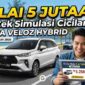 Mulai 5 Jutaan! Cek Simulasi Cicilan Toyota Veloz Hybrid Terbaru Februari 2026