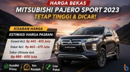 Minat Boyong Pajero Sport 2023 Bekas? Cek Harga Terkini dan Keunggulan yang Bikin Awet Mahal
