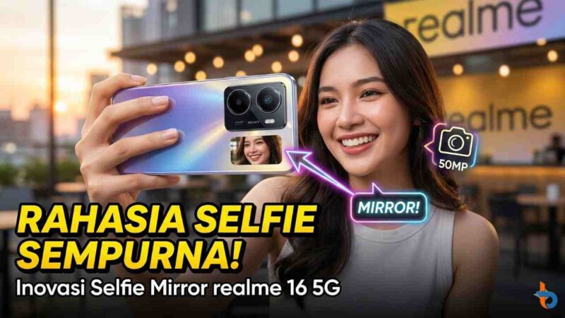 realme 16 5G Segera Masuk Indonesia: Pakai Sensor Sony IMX852 dan Inovasi Selfie Mirror