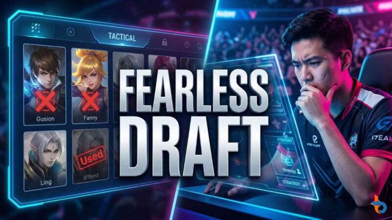 Mengenal Sistem Fearless Draft di MLBB dan Dampaknya bagi Pro Player