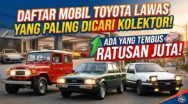 Daftar Mobil Toyota Lawas yang Paling Dicari Kolektor, Ada yang Tembus Ratusan Juta!