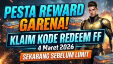 Klaim Kode Redeem FF 4 Maret 2026 Sekarang Sebelum Limit