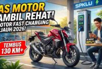 5 Motor Listrik Fast Charging 2026 Ini Bisa Cas Sambil Rehat Sejenak