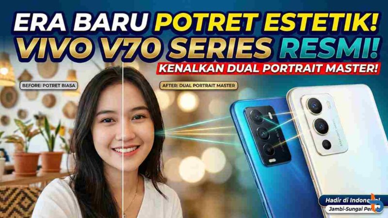 Vivo V70 Series Kenalkan Fitur Dual Portrait Master di Pasar Indonesia