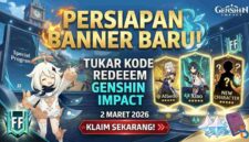 Tukar Kode Redeem Genshin Impact 2 Maret 2026 Sebelum Expired