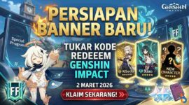 Tukar Kode Redeem Genshin Impact 2 Maret 2026 Sebelum Expired