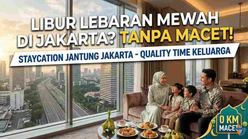 Tanpa Macet! Nikmati Libur Lebaran Mewah dengan Staycation di Jantung Jakarta