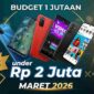 Daftar HP Murah Terbaik Maret 2026: Harga di Bawah 2 Juta, Spek Serasa 3 Jutaan!
