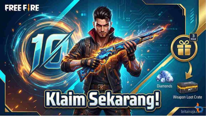 10 Kode Redeem FF Terbaru 3 Maret 2026: Ada Skin SG2 dan Bundle Spesial