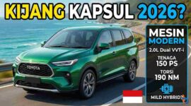 Toyota Kijang Kapsul 2026 Siap Aspal dengan Mesin Modern