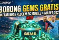 Daftar Kode Redeem FC Mobile Terbaru 4 Maret 2026 yang Masih Aktif