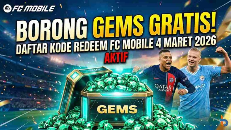 Daftar Kode Redeem FC Mobile Terbaru 4 Maret 2026 yang Masih Aktif