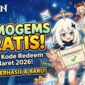 Primogems Gratis Menanti! Daftar Kode Redeem Genshin Impact 5 Maret 2026 Terbaru