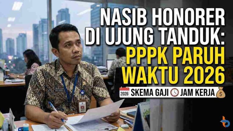 Nasib Honorer di Ujung Tanduk: Begini Skema Gaji dan Jam Kerja PPPK Paruh Waktu 2026