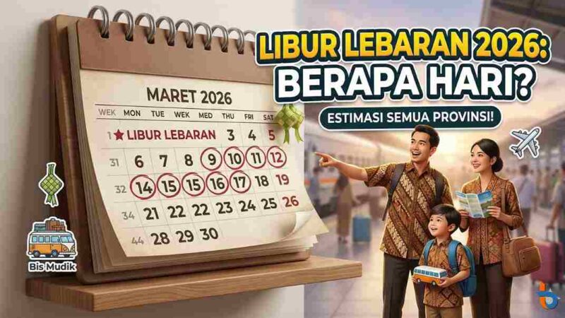 Libur Lebaran 2026 Berapa Hari? Simak Estimasi Jadwal Libur Sekolah di Berbagai Provinsi