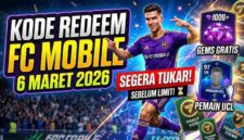 Segera Tukar Kode Redeem FC Mobile 6 Maret 2026 Sebelum Limit, Banjir Reward!