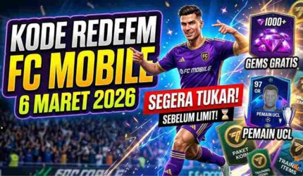 Kode Redeem FC Mobile 6 Maret 2026