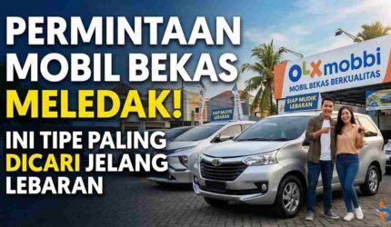 Penjualan mobil bekas Lebaran