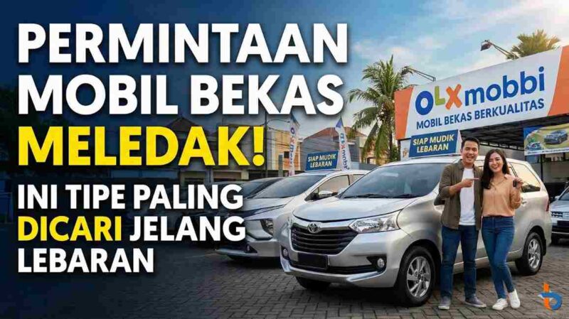 Permintaan Mobil Bekas di OLXmobbi Diprediksi Meledak, Ini Tipe yang Paling Dicari