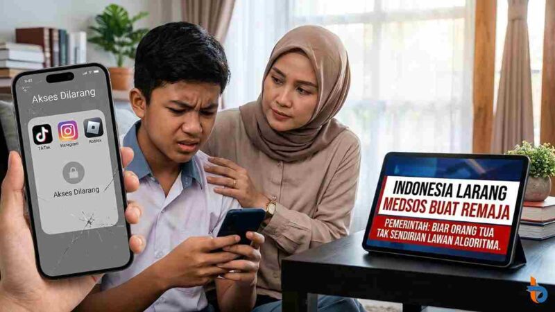 Indonesia Larang Medsos buat Remaja, Pemerintah: Biar Orang Tua Tak Sendirian Lawan Algoritma