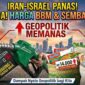 Ilustrasi. Ketegangan Iran-Israel Memanas, Waspadai Lonjakan Harga BBM dan Sembako di Indonesia