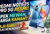 Redmi Note 15 Pro 5G Resmi Hadir