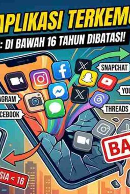 Medsos Tak Lagi Bebas: Cek Daftar Aplikasi yang Terkena Aturan Batas Usia 16 Tahun