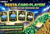 Pesta Card Player! Cek Kode Redeem FC Mobile 10 Maret 2026 untuk Borong Gems dan Koin