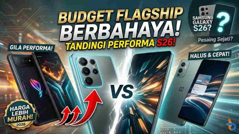 Budget Flagship? Intip Alternatif HP Kencang yang Siap Tandingi Performa Samsung Galaxy S26
