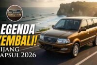 Toyota Kijang Kapsul 2026 Hadir dengan Sentuhan Retro Modern