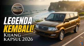 Toyota Kijang Kapsul 2026 Hadir dengan Sentuhan Retro Modern