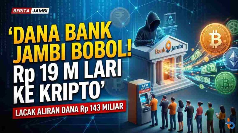 Ilustrasi. Lacak Dana Rp143 Miliar Bank Jambi: Rp19 Miliar Mengalir ke Aset Kripto