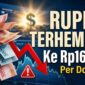 Rupiah Anjlok ke Rp16.904 per Dolar AS Pagi Ini (Foto: AI)