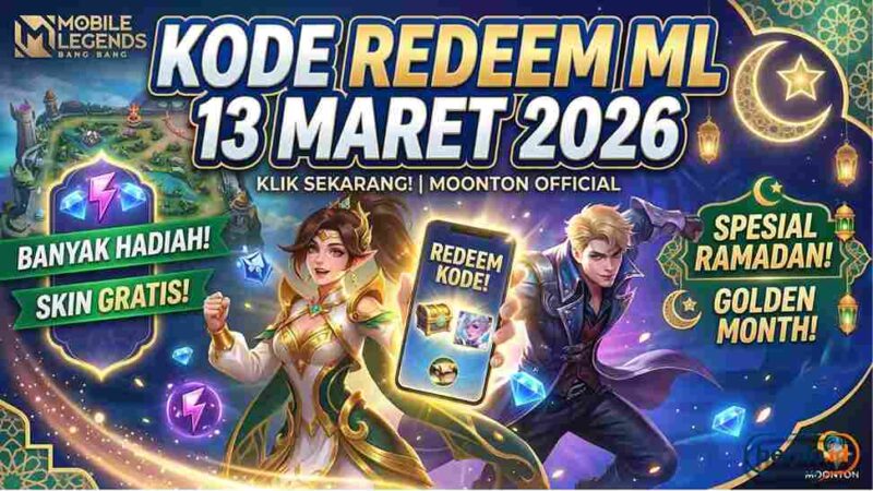 Mobile Legends, Kode Redeem ML, Moonton, Skin Gratis, MLBB Ramadan 2026