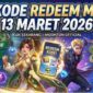 Mobile Legends, Kode Redeem ML, Moonton, Skin Gratis, MLBB Ramadan 2026
