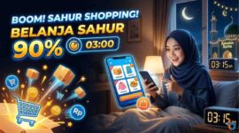 Intip Kebiasaan Baru Ramadan: Belanja di E-commerce Melejit Saat Dini Hari