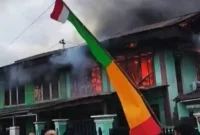 3 Rumah di Semurup Kerinci Ludes Terbakar, Kerugian Ditaksir Rp350 Juta. ist