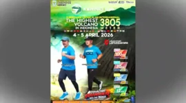 Kerinci 100 2026, Tantangan Lari Internasional di Puncak Sumatera. (Diskominfo)
