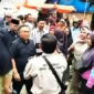 Anggota DPRD Kota Sungai Penuh saat turun Menemui Pedagang di Pasar Tanjung Bajure.