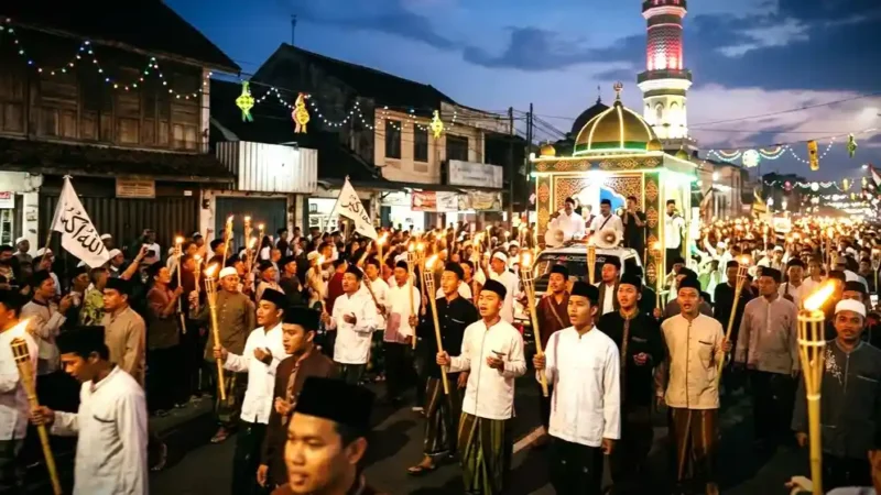 Ilustrasi Malam Takbiran 2026. ist