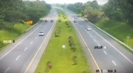 H-1 Lebaran 2026, arus mudik di ruas Tol Cikopo–Palimanan (Cipali) terpantau mengalami penurunan signifikan pada Jumat (20/3/2026). Foto: Ist