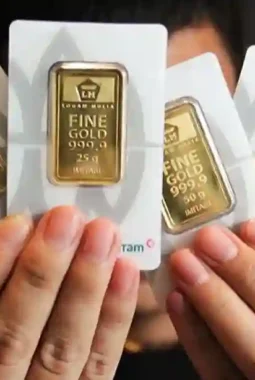 Harga Emas Antam Naik Tipis, Tembus Rp2,85 Juta per Gram