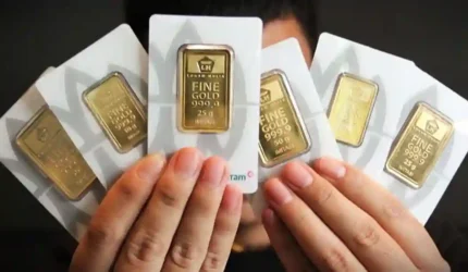 Harga Emas Antam Naik Tipis