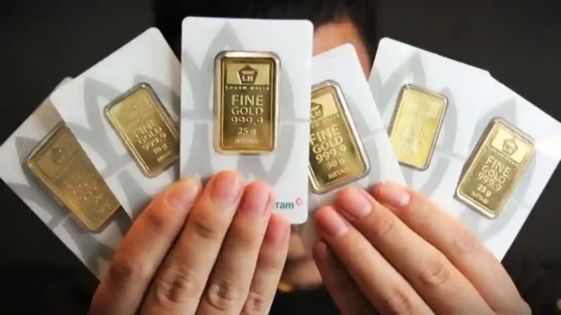 Harga Emas Antam Naik Tipis. ist